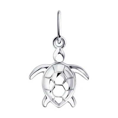 Подвеска из серебро