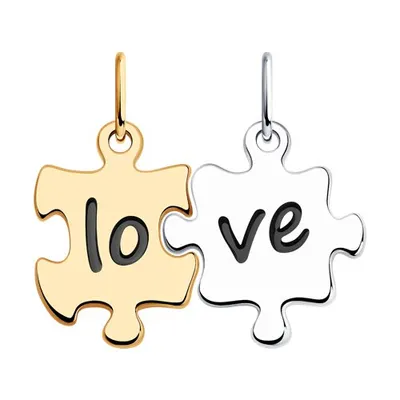 Подвеска из золочёного серебра с эмалью из серебро