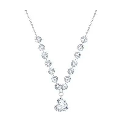 Колье из серебра с фианитами из серебро