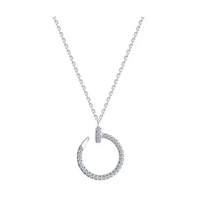 колье из серебро