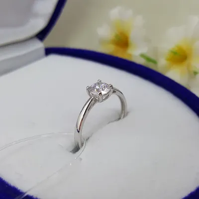 кольцо из серебро