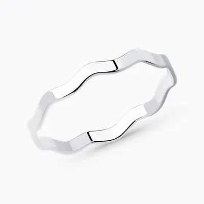 Кольцо на фалангу из серебра из серебро