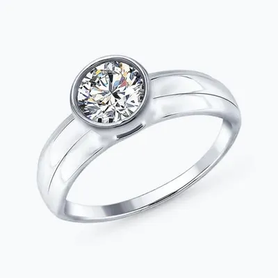 кольцо из серебро