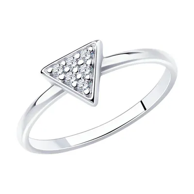 кольцо из серебро