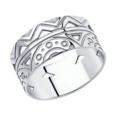 Кольцо из серебра из серебро