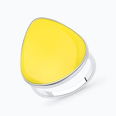 Кольцо из серебра с эмалью из серебро