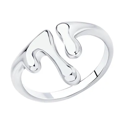 Кольцо из серебра из серебро