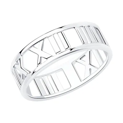 Кольцо из серебра из серебро