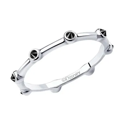 Кольцо из серебра с фианитами из серебро