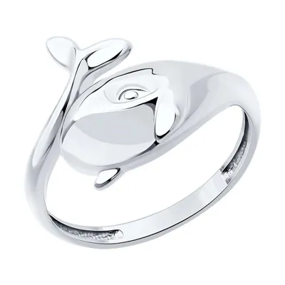 Кольцо из серебра из серебро