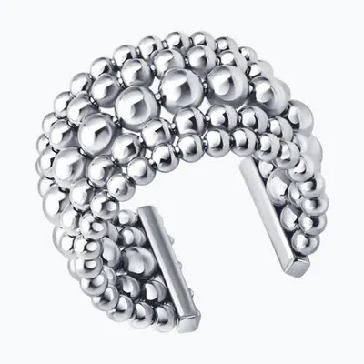 Кольцо из серебра из родированное серебро