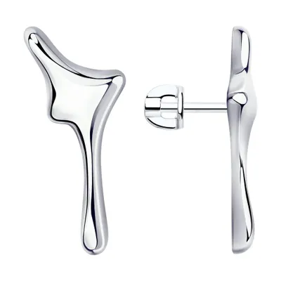 Серьги из серебра из серебро