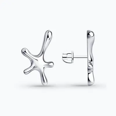 Серьги из серебра из серебро