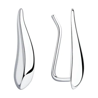 Серьги из серебра из серебро