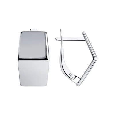 Серьги из серебра из серебро