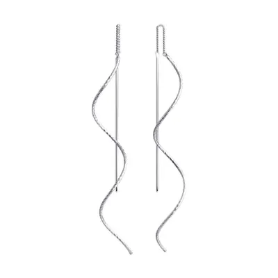 Серьги из серебра из серебро