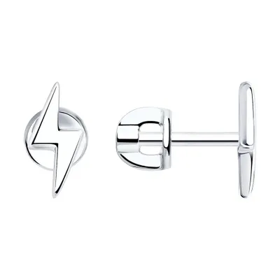 Серьги из серебра из серебро