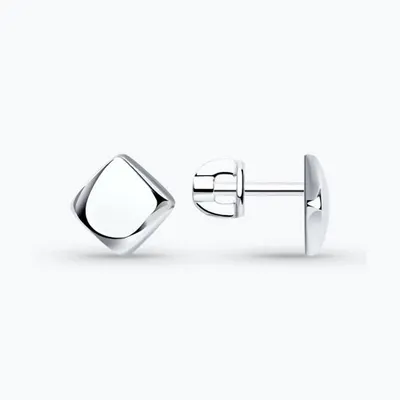 серьги из серебро