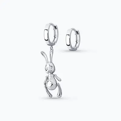 Серьги из серебра из серебро