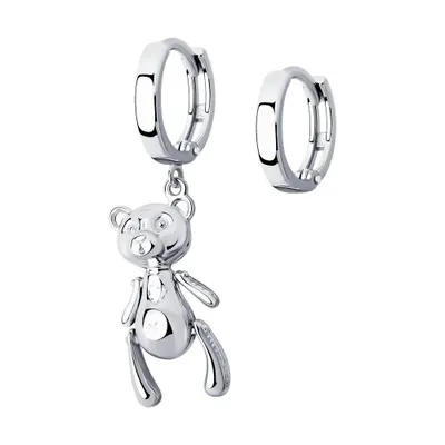 Серьги из серебра из серебро