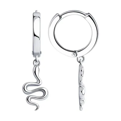 Серьги из серебра из серебро