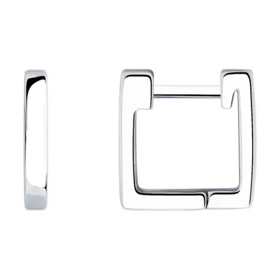 Серьги из серебра из серебро