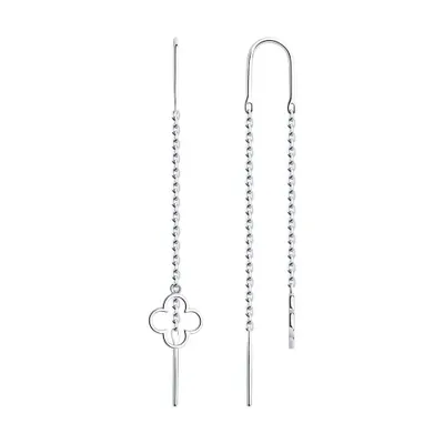 Серьги из серебра из серебро