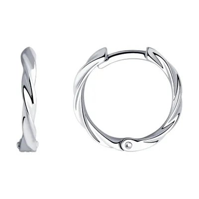 Серьги из серебра из серебро