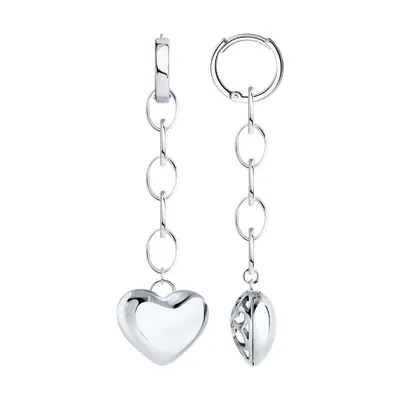 Серьги из серебра из серебро