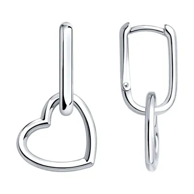 Серьги из серебра из серебро