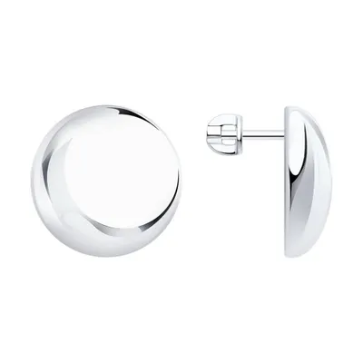 Серьги из серебра из серебро