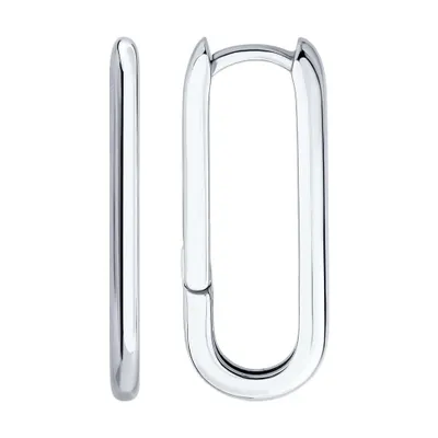 Серьги из серебра из серебро