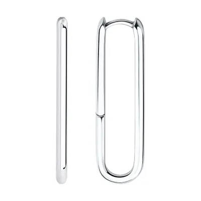 Серьги из серебра из серебро