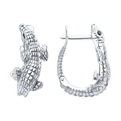 Серьги из серебра из серебро