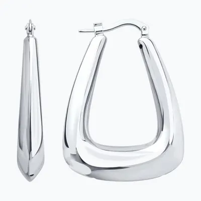 Серьги из серебра из серебро