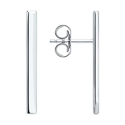 Серьги из серебра из серебро