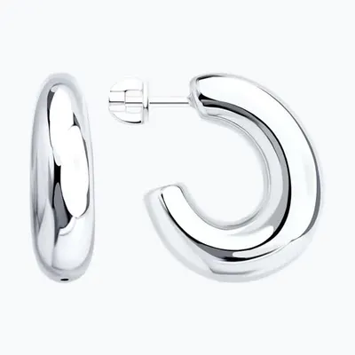 Серьги из серебра из серебро