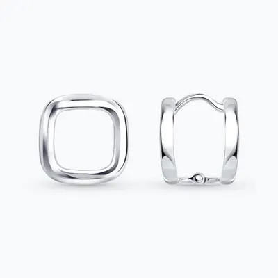 Серьги из серебра из серебро