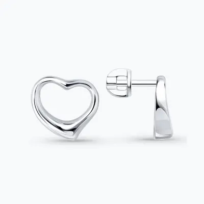 Серьги из серебра из серебро