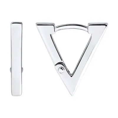 Серьги из серебра из серебро