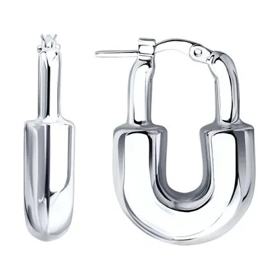 Серьги из серебра из серебро