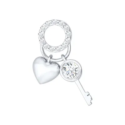 Подвеска из серебра с фианитами из серебро