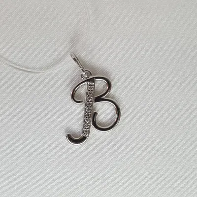 Подвеска из серебро