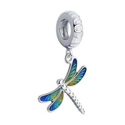 Подвеска-шарм из серебра с эмалью из серебро