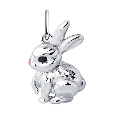 Подвеска из серебра с эмалью из серебро