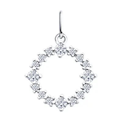 кулон из серебро