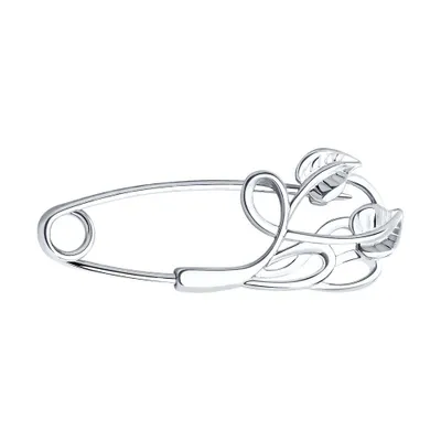 Брошь из серебра из серебро