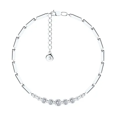 браслет из серебро