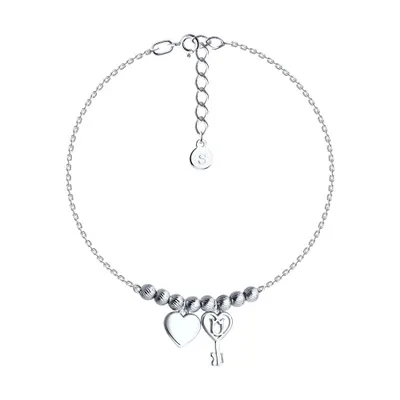 Браслет из серебра с эмалью из серебро