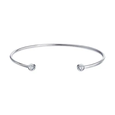 Браслет из серебра с фианитами из серебро